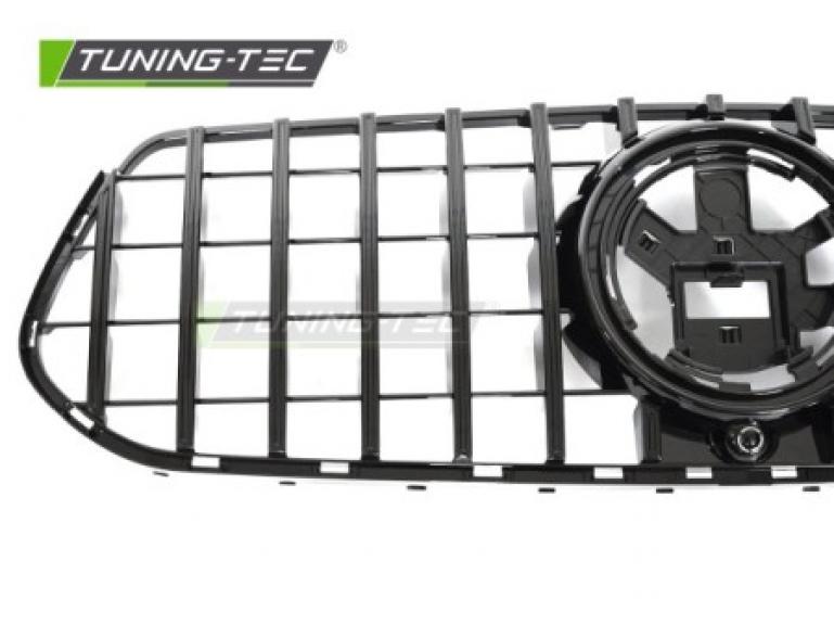 Preview: Upgrade Sportgrill / Kühlergrill passend für Mercedes Benz GLE (W167/C167) 19-23 Hochglanz schwarz