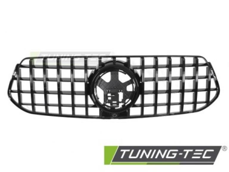 Preview: Upgrade Sportgrill / Kühlergrill passend für Mercedes Benz GLE (W167/C167) Facelift (Mopf) 23+ Hochglanz schwarz