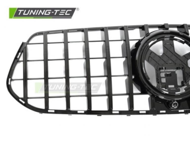 Preview: Upgrade Sportgrill / Kühlergrill passend für Mercedes Benz GLE (W167/C167) Facelift (Mopf) 23+ Hochglanz schwarz