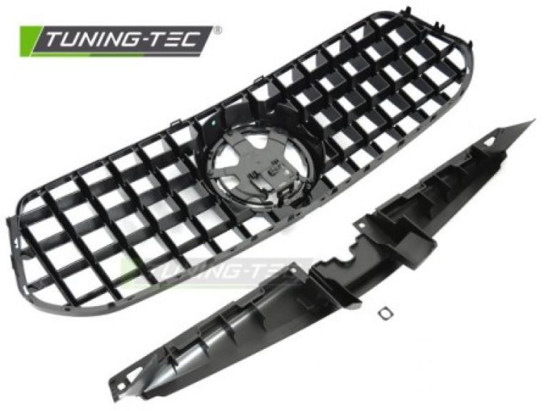 Preview: Upgrade Sportgrill / Kühlergrill passend für Mercedes Benz GLE (W167/C167) Facelift (Mopf) 23+ Hochglanz schwarz