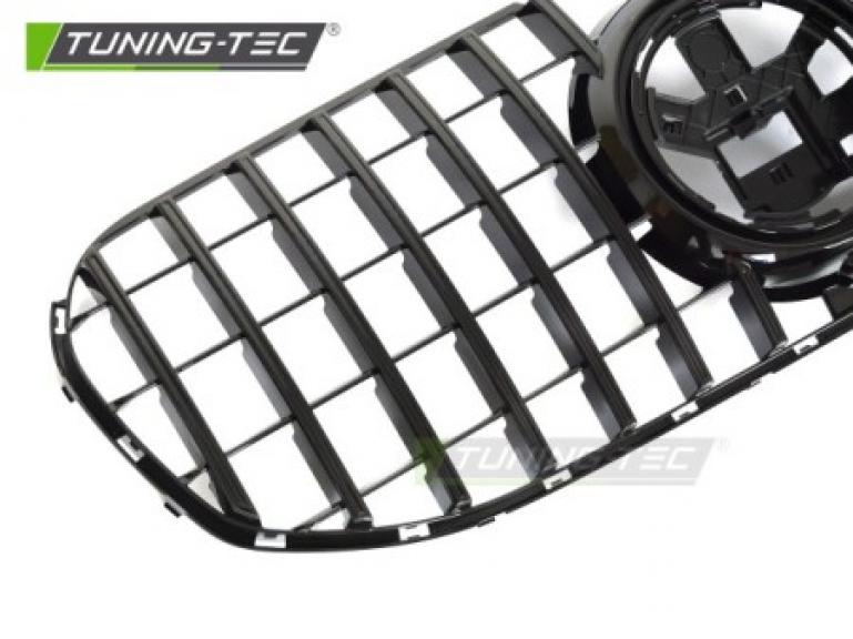 Preview: Upgrade Sportgrill / Kühlergrill passend für Mercedes Benz GLS (X167) 19-23 Hochglanz schwarz