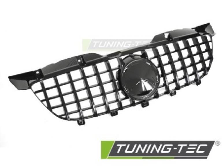 Upgrade Sportgrill / Kühlergrill passend für Mercedes-Benz Sprinter W906 09-13 Hochglanz schwarz