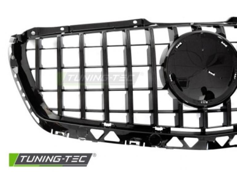 Preview: Upgrade Sportgrill / Kühlergrill passend für Mercedes-Benz Sprinter W906 Facelift 13-18 Hochglanz schwarz