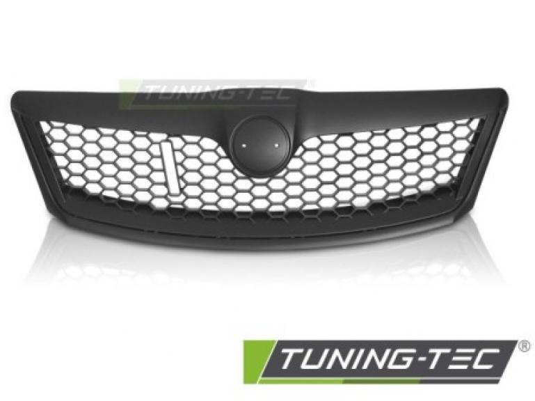 Preview: Upgrade Design Sportgrill / Frontgrill für Skoda Octavia II (1Z) Facelift 09-12 matt-schwarz