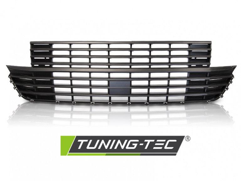 Upgrade Sportgrill / Kühlergrill für Volkswagen T6.1 ab 2019 matt schwarz