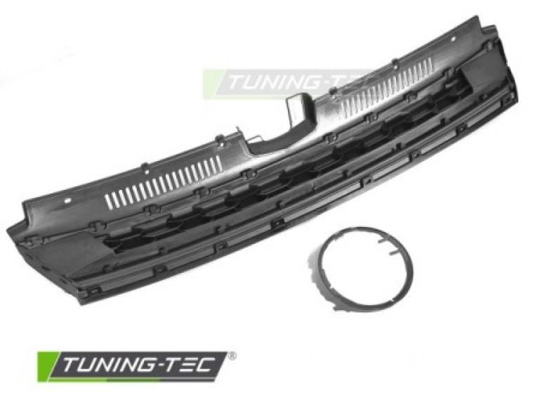 Preview: Upgrade Sportgrill / Kühlergrill für Volkswagen Golf 7 (VII) Facelift 17-20 schwarz/rot in Wabendesign