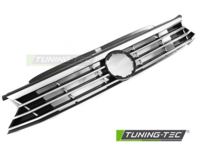 Preview: Upgrade Sportgrill / Kühlergrill für Volkswagen Passat B8 14-19 schwarz/chrom