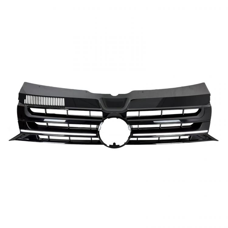 LumiFire Upgrade LED Kühlergrill Sportgrill passend für VW T5.2 (GP) Facelift Hochglanz-schwarz