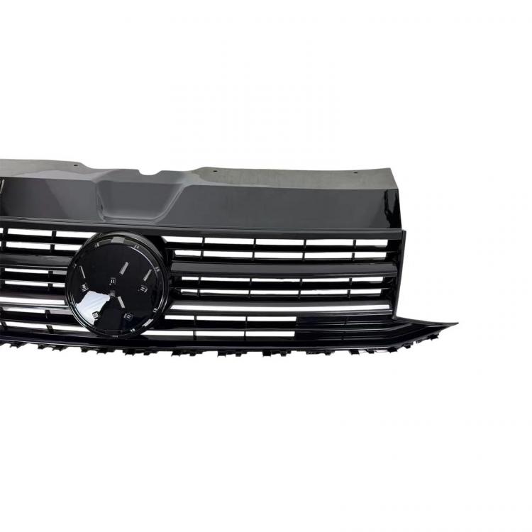 LumiFire Upgrade LED Kühlergrill Sportgrill passend für VW T6 15-19 Hochglanz-schwarz