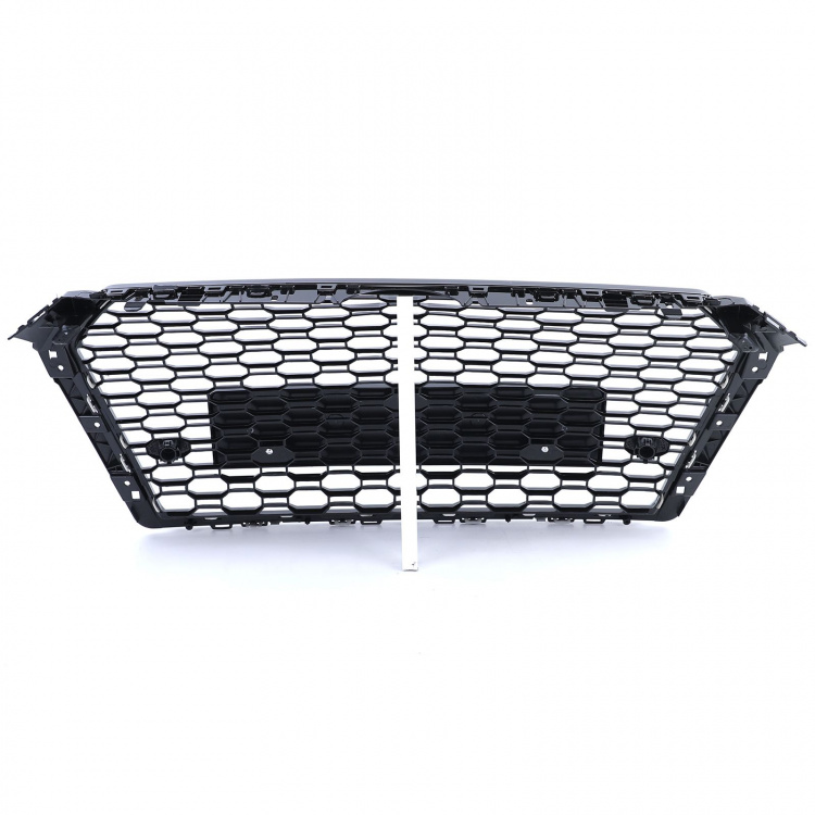 Upgrade Design Kühlergrill Wabengrill Schwarz Hochglanz für Audi A4 B9 ab 2015-2019 kein RS4