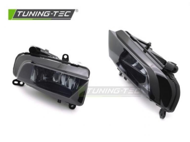 Preview: Upgrade Design Nebelscheinwerfer Set passend für Audi A4 B8 (8K) 12-15 schwarz / rauch