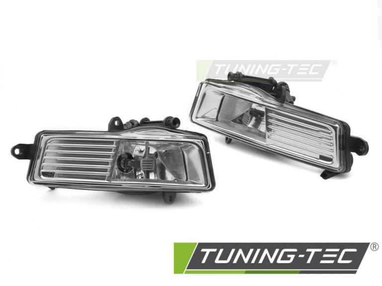 Upgrade Design Nebelscheinwerfer Set für Audi A6 4F (C6) Facelift 08-11 chrom