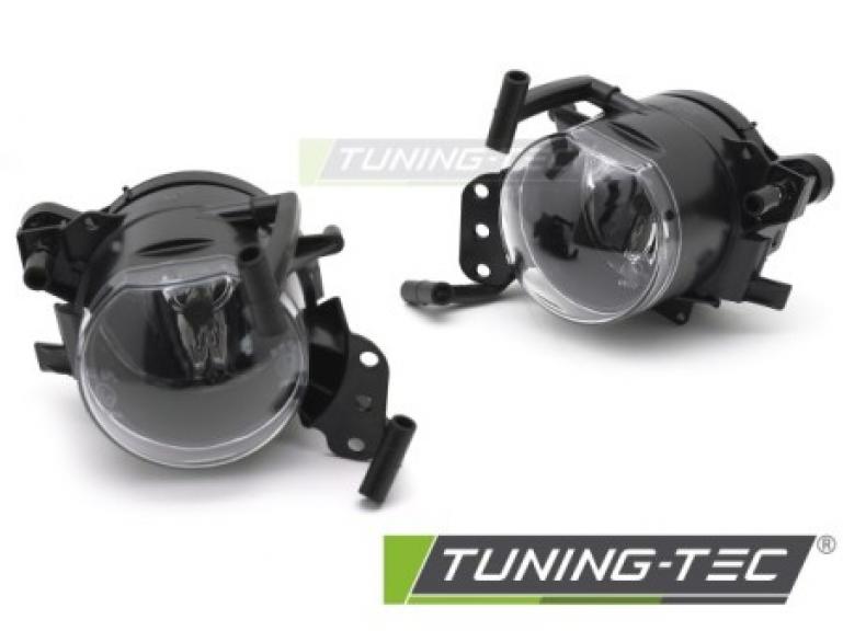 Upgrade Nebelscheinwerfer Set für BMW 5er E60 / E61 (auch LCI) 03-10 schwarz (für werks. Sport-Stoßfänger)