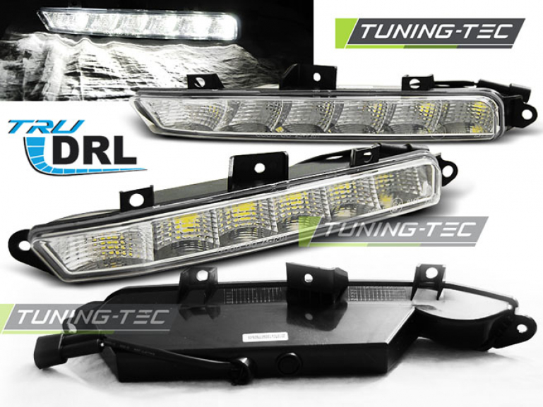 Upgrade LED Nebelscheinwerfer / Tagfahrlicht für Mercedes Benz E-Klasse W212 09-13 chrom