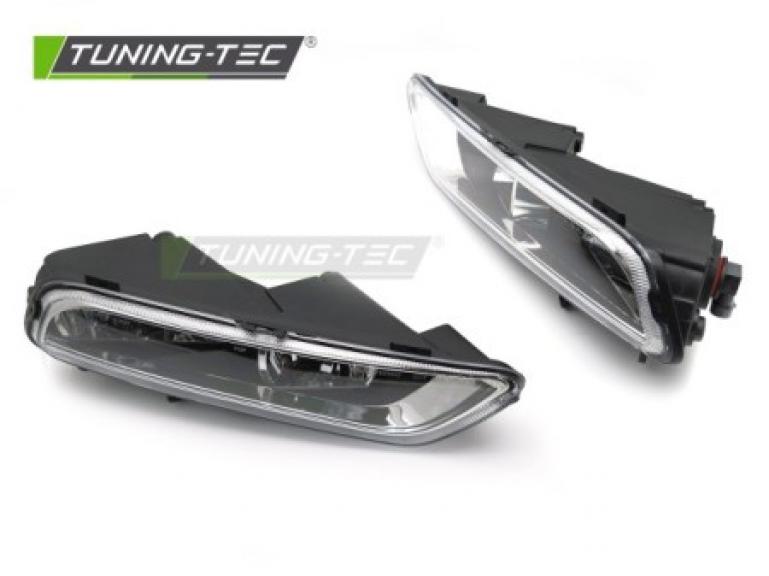 Preview: Upgrade Design Nebelscheinwerfer - Tagfahrlicht Kombination für VW Passat B7 10-14 schwarz 