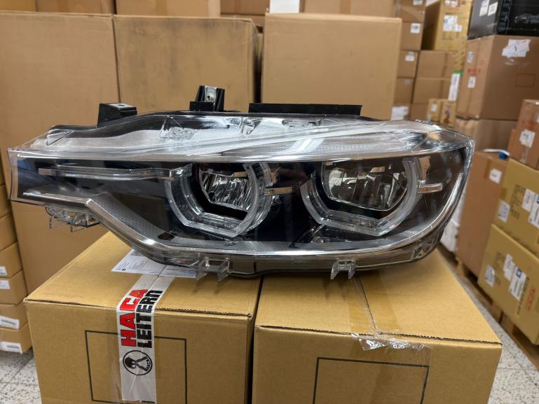 Preview: B-Ware  VOLL LED Upgrade Tagfahrlicht Scheinwerfer Set für BMW 3er F30 / F31 11-15 schwarz (werks. Halogen)