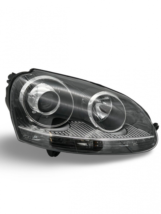Upgrade Black/Chrom-Design Scheinwerfer für VW Golf 5 03-09 schwarz/chrom