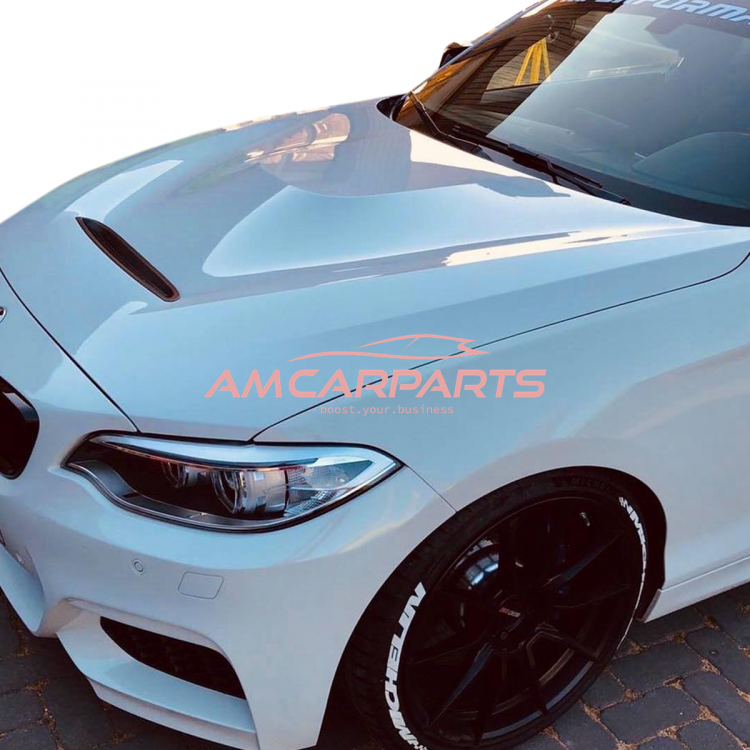 Preview: Upgrade Sport Stahl Motorhaube passend für BMW 1er F20 / F21, BMW 2er F22, F87 / F23 11-19