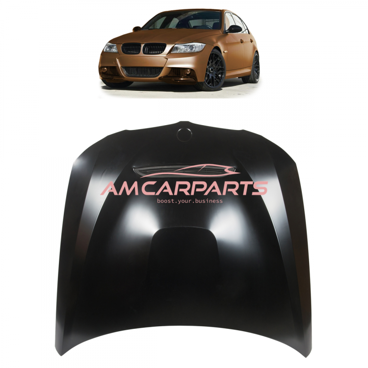 Upgrade Sport Stahl Motorhaube passend für BMW 3er E90 / E91 Facelift Limousine / Touring 08-11