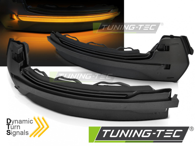 Upgrade LED Spiegelblinker für Audi A3 8V 13-18 schwarz/rauch dynamisch