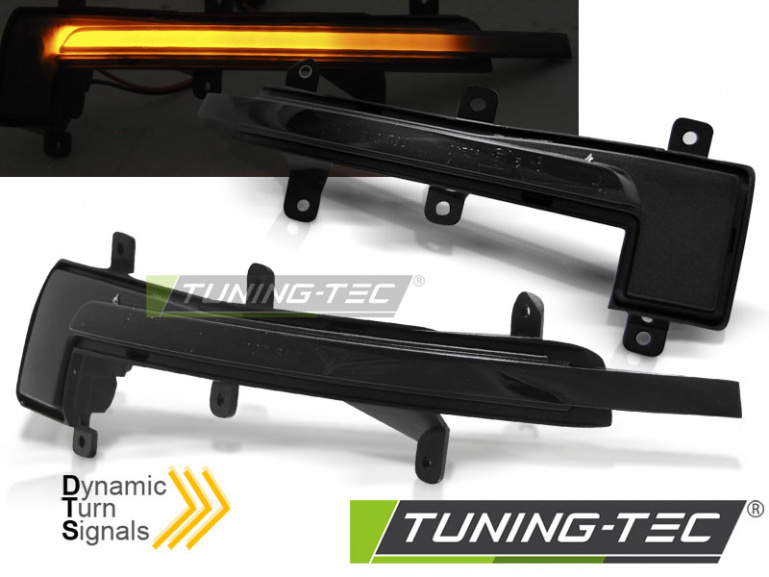 Upgrade LED Spiegelblinker für Audi TT 8J 06-14 schwarz/rauch dynamisch