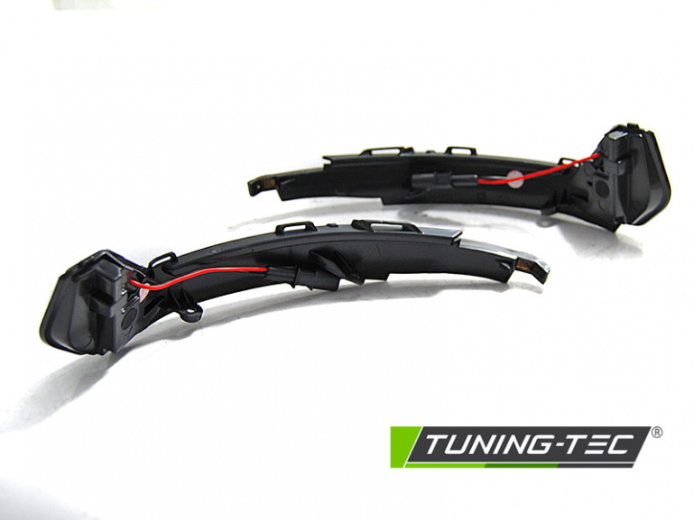 Upgrade LED Spiegelblinker für Audi A1 10-18 schwarz/rauch dynamisch