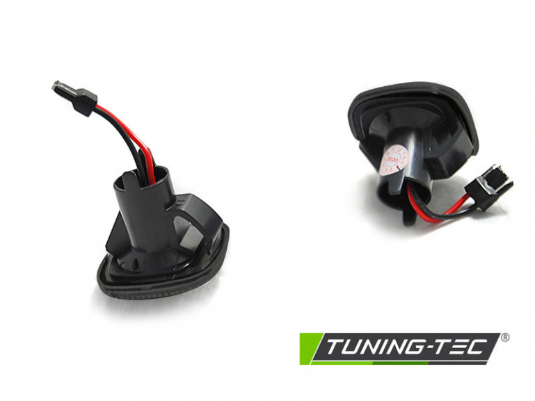 Upgrade LED Seitenblinker für Audi 8L A3 / B5 A4 / SKODA FABIA I/ OCTAVIA 1U Schwarz dynamisch