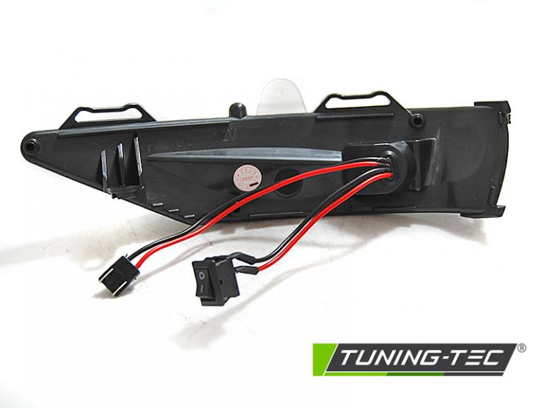 Upgrade LED Spiegelblinker für Ford Fiesta MK7/MK8 3/5 Türer ab 2017 Schwarz dynamisch