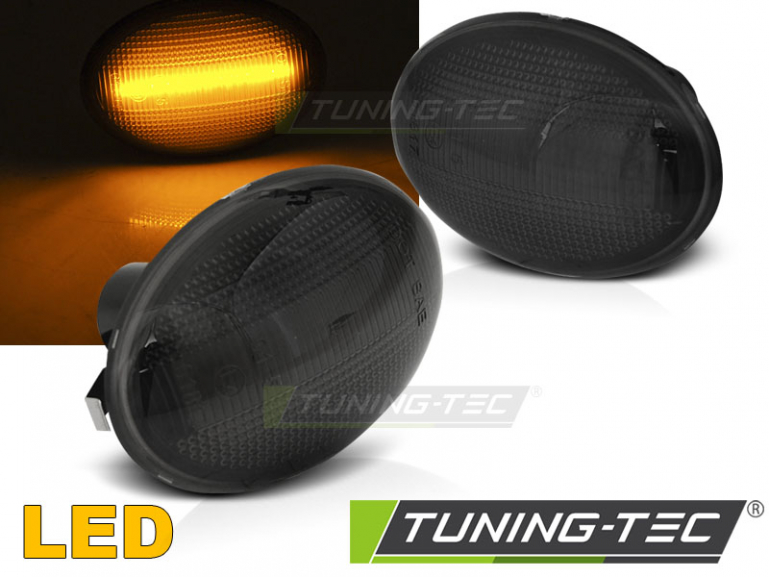 Upgrade LED Lightbar Seitenblinker für Mini Cooper R56 / R57 / R58 / R59 06-14 schwarz