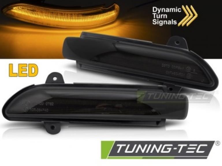 Upgrade LED Spiegelblinker für Mercedes Benz E-Klasse W211/ S-Klasse W221/ CLS C219/ CL C216 schwarz/rauch dynamisch
