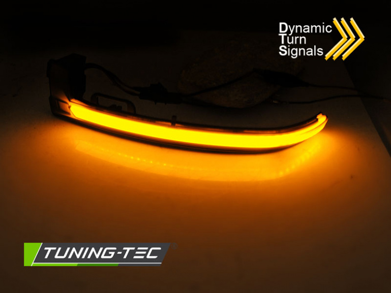 Upgrade LED Seitenblinker für Peugeot 308 ab 2013 Schwarz dynamisch