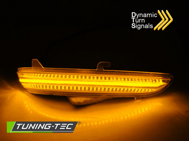Upgrade LED Seitenblinker für Peugeot 208 12-20 / 2008 13-20 / CITROEN C3 ab 2016 Weiß dynamisch
