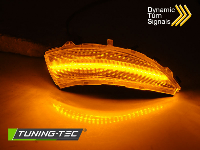 Upgrade LED Seitenspiegel Blinker für Renault Clio IV 12-16 Schwarz dynamisch