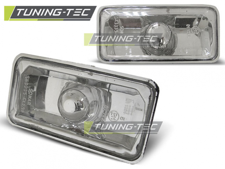 Upgrade Seitenblinker für VW Golf 3 / Vento / Seat Ibiza 6K / Cordoba 93-96 chrom
