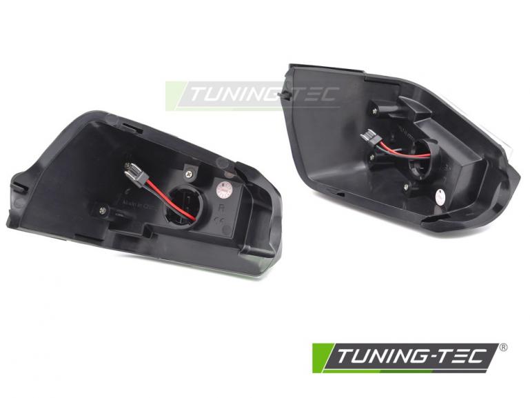 Preview: Upgrade Spiegelblinker Set passend für VW Crafter 1 06-16 / Mercedes Sprinter W906 06-18 schwarz/rauch