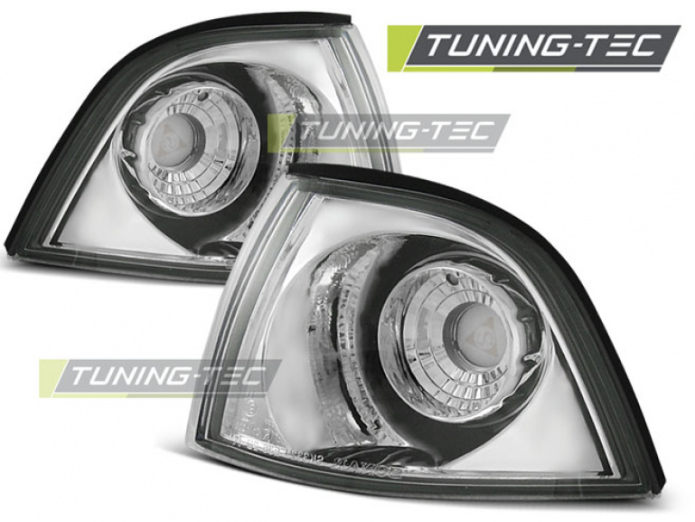 Upgrade Klarglas Frontblinker für BMW 3er E36 Coupe/Cabrio 90-99 chrom
