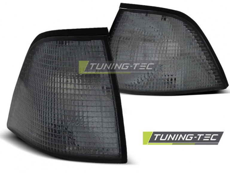 Upgrade Klarglas Frontblinker für BMW 3er E36 Coupe/Cabrio 90-99 schwarz
