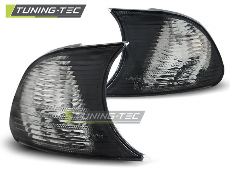 Upgrade Klarglas Frontblinker für BMW 3er E46 Coupe/Cabrio 99-01 rauch