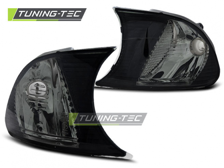 Upgrade Klarglas Frontblinker für BMW 3er E46 Coupe/Cabrio 01-03 rauch