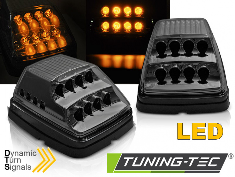 Upgrade Klarglas LED Frontblinker für Mercedes Benz G-Klasse W463 90-12 rauch dynamisch