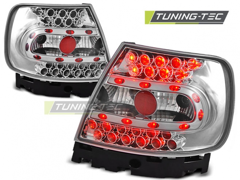LED Upgrade Design Rückleuchten für Audi A4 B5 94-00 chrom