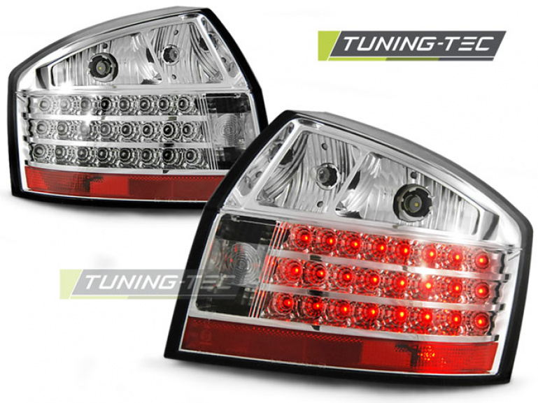 LED Upgrade Design Rückleuchten für Audi A4 B6 (8E) 00-04 chrom