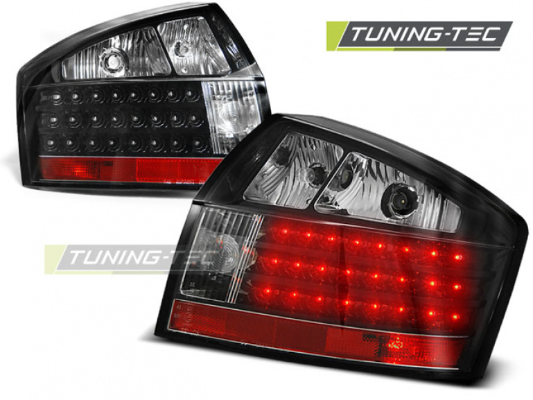 LED Upgrade Design Rückleuchten für Audi A4 B6 (8E) 00-04 schwarz