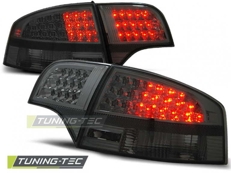 LED Upgrade Design Rückleuchten für Audi A4 B7 (8E) Limousine 04-08 schwarz/rauch
