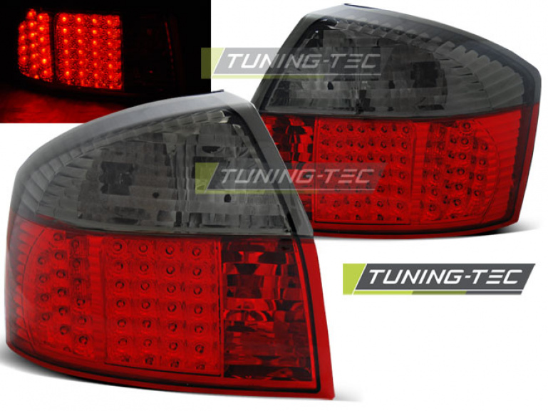 LED Upgrade Design Rückleuchten für Audi A4 B6 (8E) 00-04 rot/rauch
