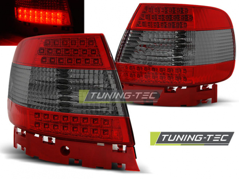 LED Upgrade Design Rückleuchten für Audi A4 B5 94-00 rot/rauch
