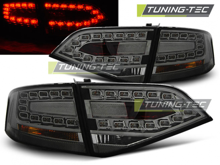 LED Upgrade Design Rückleuchten für Audi A4 B8 (8K) Limousine 08-11 rauch