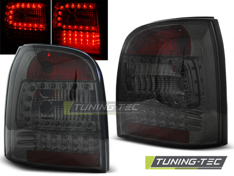 LED Upgrade Design Rückleuchten für Audi A4 B5 Avant 94-01 rot/rauch