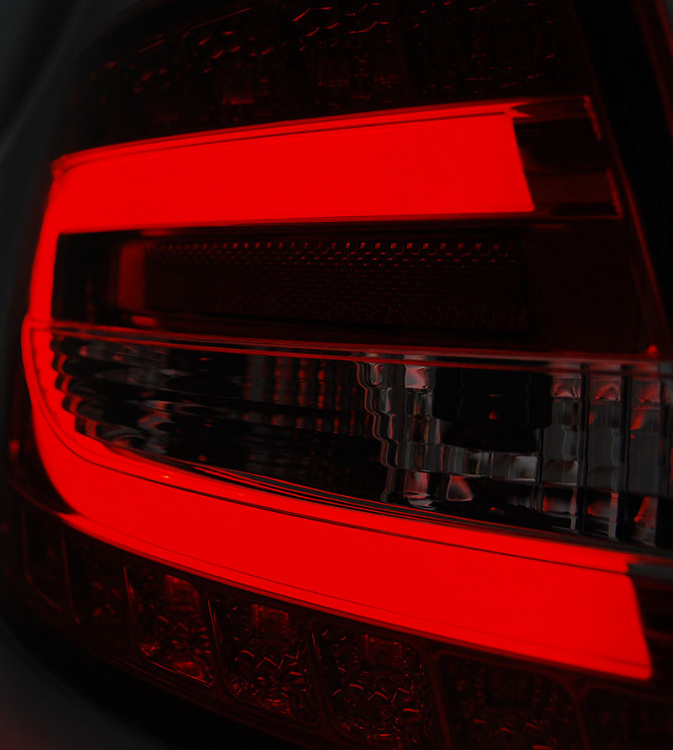 LED Lightbar Design Rückleuchten für Audi A6 4F (C6) 04-08 Limousine chrom (6Pin)