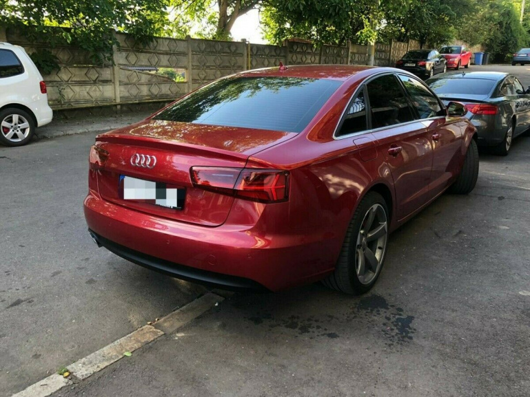 LED Lightbar Design Rückleuchten für Audi A6 4G (C7) Limousine 11-14 rot/klar